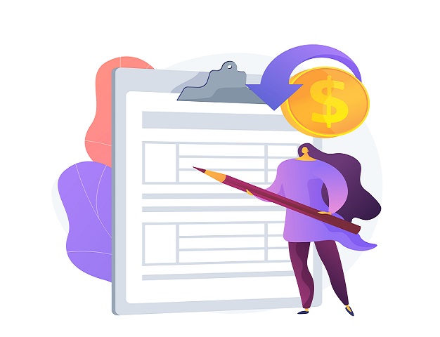 Agreement signing vector concept metaphor