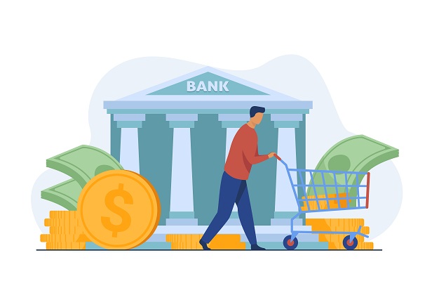 Bank customer getting loan